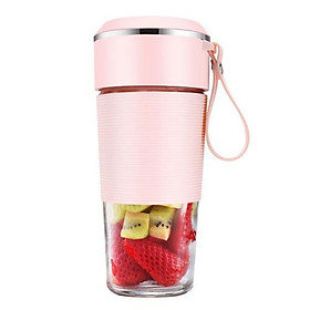 Mua Máy sinh tố mini cầm tay   xay thực phẩm 400ml bình thủy tinh lưỡi dao thép 304