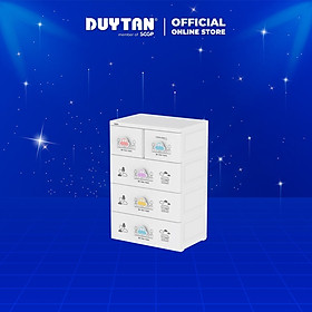 Mua Tủ nhựa Duy Tân Mina Baby-L 4 ngăn trẻ trung  tiện lợi