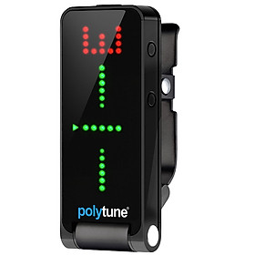 TC Electronic Polytune Clip-On Guitar Tuner Black-Hàng Chính Hãng