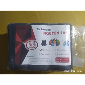 Mua 1 Bịch 3 cuộn (1kg/bịch) bao rác màu đen tự phân hủy sinh học  4 size: đặc đại  đại trung và tiểu.cực rẻ cực dai bền đẹp