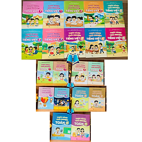 Sách - Thực Hành Trải Nghiệm Toán + Tiếng Việt 1 2 3 4 5 (Biên soạn theo CT GDPT mới) Combo