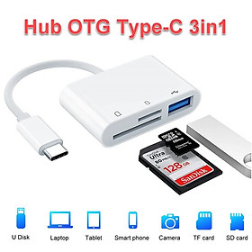 Mua Hub OTG Type-C đọc thẻ nhớ đa năng