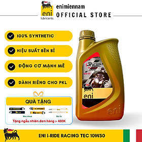 NHỚT ENI I-RIDE RACING TEC 10W50 CHO XE MOTO PKL