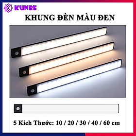 Mua Đèn LED Cảm Biến Hồng Ngoại KUNBE Với Ánh Sáng 3 Màu  Hiệu Ứng Độc Đáo  Nhiều Kích Cỡ  Phù Hợp Trang Trí Tủ Quần Áo  Cầu Thang  Nhà Bếp  Phòng Khách  Phòng Ngủ