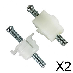 2x2 Pieces Headlight Adjustment Screw Set Adjuster for Transporter T4