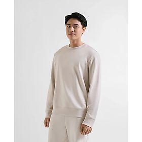 Áo sweatshirt nam có hình thêu form Fitted - ROUTINE 10F24SWE001 | LASTORE MENSWEAR