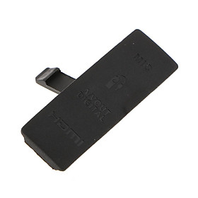 Side USB MIC HDMI DC Video Door Cover Rubber Skin Replacement for Canon 550D