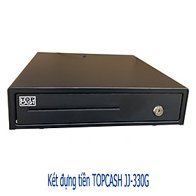 Két đựng tiền thu ngân, Ngăn kéo đựng tiền CASH DRAWER TOPCASH JJ-330G có 9 ngăn – Hàng cao cấp chính hãng