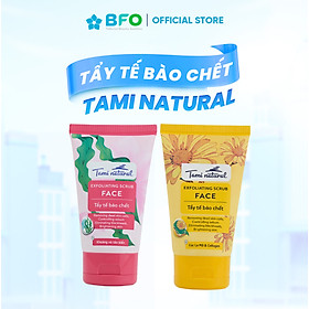 Tẩy Tế Bào Chết Exfoliating Scrub Face 120ml Tami Natural