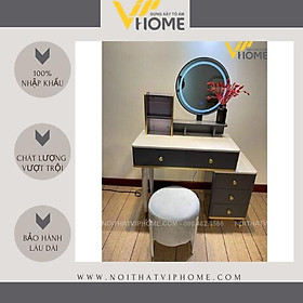 Mua Bàn trang điểm  bàn phấn kèm gương tích hợp đèn LED kèm nút cảm ứng thông minh và ngăn kéo để đồ tện lợi BTD-00093