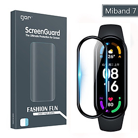 Dán màn hình 3D GOR cho Đồng Hồ Xiaomi Mi band 7 / Xiaomi Smart Band 7 Pro - Hàng Nhập Khẩu