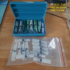 Hộp 20 đầu lọc thuốc cao cấp tinh thể nano ( Trong hộp có 8 tẩu và 12 tẩu đi kèm)
