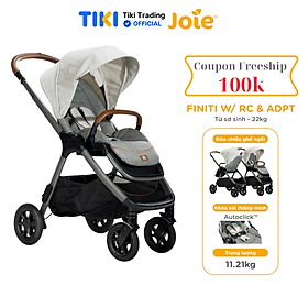 Xe đẩy trẻ em Joie Finiti W/ RC & ADPT Oyster