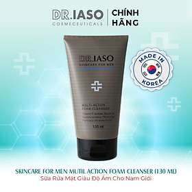 D17 Sữa Rửa Mặt Giàu Độ Ẩm Cho Nam Giới – SKINCARE FOR MEN MUTIL ACTION FOAM CLEANSER 130ml