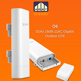 Mua Thiết bị thu phát wifi ngoài trời tốc độ cao phạm vi 10km CPE O6 Tenda hàng chính hãng