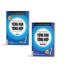 Sách Combo Tiếng Hàn Tổng Hợp Dành Cho Người Việt Nam - Sơ Cấp 1 ( SBT + GTR) - Bản Quyền - Sách Bài Tập