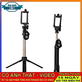 Mua C96  GẬY CHỤP ẢNH BLUETOOTH KIÊM GIÁ ĐỠ CHỤP ẢNH 3 CHÂN - GẬY CHỤP TỰ SƯỚNG