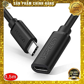 Cáp nối dài USB Type C Ugreen 40574 dài 0,5m chính hãng - Hàng Chính Hãng