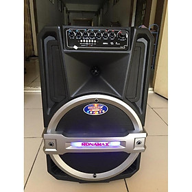 Mua Loa Kéo Di Động Bluetooth Karaoke Ronamax T12 - 3 Tấc Tặng kèm 2 micro Ko dây
