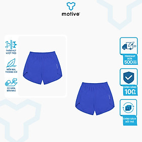 Quần Short Thể Thao Chạy Bộ Nữ MOTIVE WOMEN SHORT RUNNING - Màu Xanh Biển