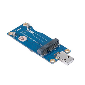 Thẻ Chuyển Đổi 3g / 4g Mini PCI-E Sang USB Wwan Với Khe Cắm Thẻ Sim