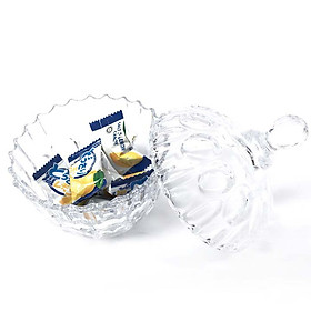 Set 3 Thố pha lê đựng hạt dưa bánh mứt ngày Tết
