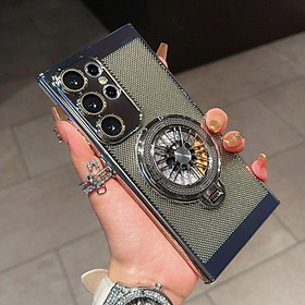 Ốp Lưng Tản Nhiệt Cho Samsung S25 Ultra / S24 Ultra Giá Đỡ Bonteez Wheel Độc Đáo - BUM STORE GALAXY CASE