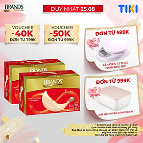 Combo 2 nước yến thật brand's đường phèn
