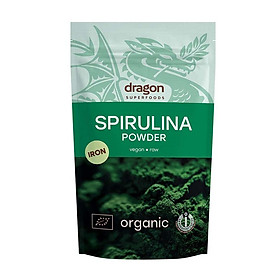 Bột tảo Spirulina và Chlorella hữu cơ 200g - Dragon Superfoods