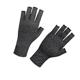 Fingerless Compression Gloves Half Finger Gloves Comfortable for Cold Hands Breathable for Men Women Crochet Gloves Pressure Gloves for Work