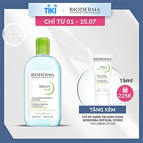 Nước tẩy trang Công Nghệ Micella Bioderma Sebium H2O - 500ml