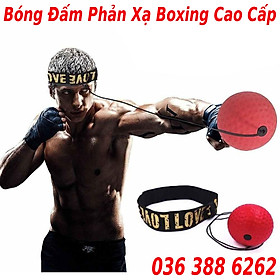 Hình ảnh Bộ bóng tập phản xạ boxing treo đầu