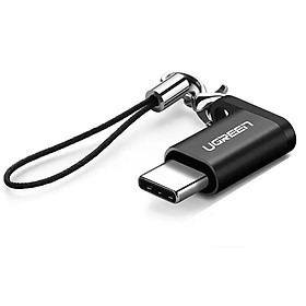 Mua Đầu Chuyển Đổi Micro USB Sang USB Type-C Có Hỗ Trợ Otg màu Đen Ugreen TC50551US278 Hàng chính hãng.