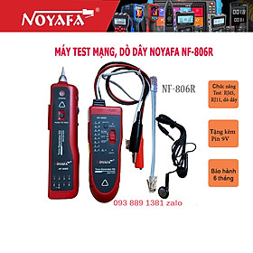 Máy test, dò dây mạng Noyafa NF-806R - Nhập khẩu chính hãng