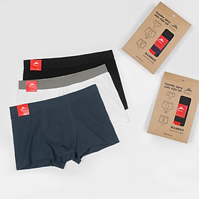 Combo 3 quần lót nam ALLPUR boxer trunk cotton (3 màu) co giãn thoải mái