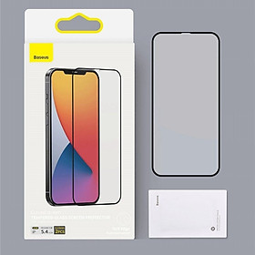 Bộ 2 miếng kính cường lực Baseus cho iPhone 12 Mini / 12 / 12 Pro / 12 Pro Max - Full Box - Gor - Hàng Chính Hãng