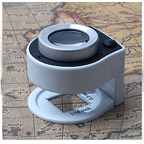 >> BÁO GIÁ KÍNH LÚP CẦM TAY CAO CẤP 50MM ĐỘ PHÓNG ĐẠI 35X | Shopee Lazada Sendo Tiki mới nhất 90 Kính lúp cầm tay phóng đại 30X có thước đo cao cấp 2106 ( Tặng miếng thép đa năng để ví )