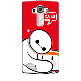 Ốp lưng dành cho điện thoại LG G4 hinh Big Hero Cute