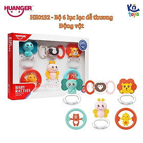 Đồ Chơi Lục Lạc, Xúc Xắc Gặm Nướu HUANGER Baby Rattles Cho Bé Sơ Sinh Từ 0 Tháng Tuổi