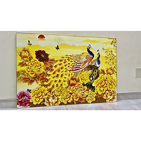 TRANH TREO TƯỜNG - TRANH TREO TƯỜNG  TRÁNG GƯƠNG KHỔNG TƯỚC VÀNG(KÍCH THƯỚC:96X140CM)