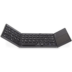 Mua Bàn Phím Bluetooth + bàn di chuột xịn sò cho Laptop tablet điện thoại (Gấp gọn)