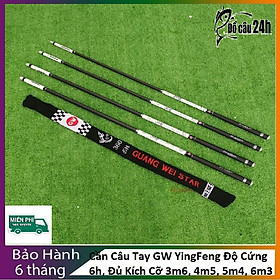 Cần Câu Tay GW YingFeng 5H Carbon, Đủ kích Cỡ chất lượng 6868