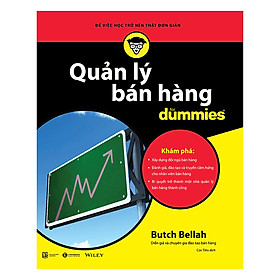 Hình ảnh sách Quản Lý Bán Hàng For Dummies 