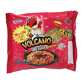 Mì Xào Koreno Volcano Vị Gà 118G