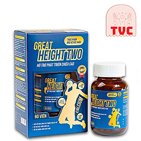 Great Height Two - Thực Phẩm Hỗ Trợ Tăng Chiều Cao Cho Trẻ