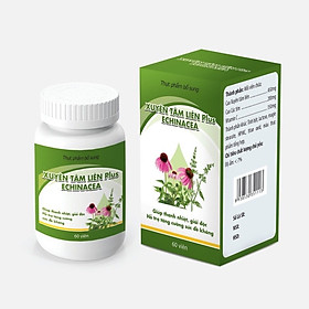 Viên uống Xuyên tâm liên plus Echinacea Kingphar, hộp 60v