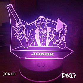 Mua Đèn Ngủ Led 3D tướng JOKER Liên Quân Arena Of Valor cảm ứng có điều khiển từ xa nháy 16 màu 4 chế độ nháy