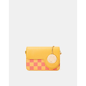 Túi Xách Nữ Thời Trang JUNO Cỡ Nhỏ In Họa Tiết Checkerboard TXN607
