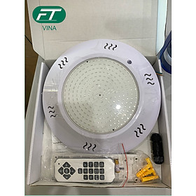 Mua Đèn LED bể bơi điều khiển dưới nước 18W-12V  đèn bể bơi  đèn trang trí  đèn bể cá  chống nước 100%  chất lượng cao