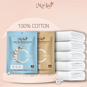 Khăn tắm du lịch đa năng Mylan chất liệu 100% Cotton, siêu thấm hút, nhỏ gọn đa năng tiện dụng, kích thước 70x140cm